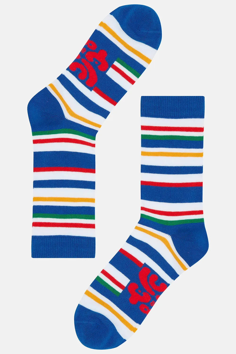 JoJo - Cotton Socks in Brighton Stripe