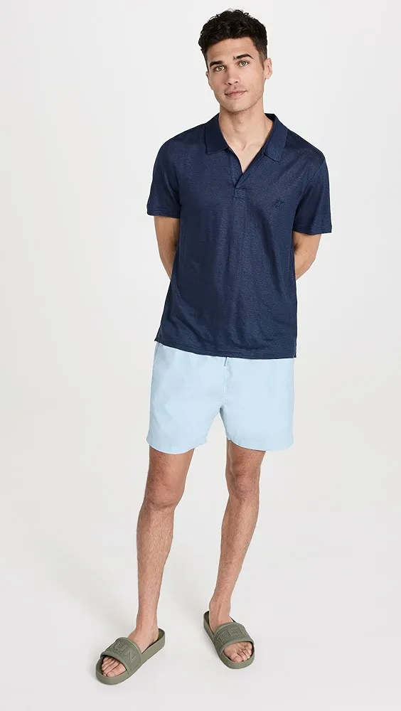 Vilebrequin   Linen Pyramid Polo Shirt 